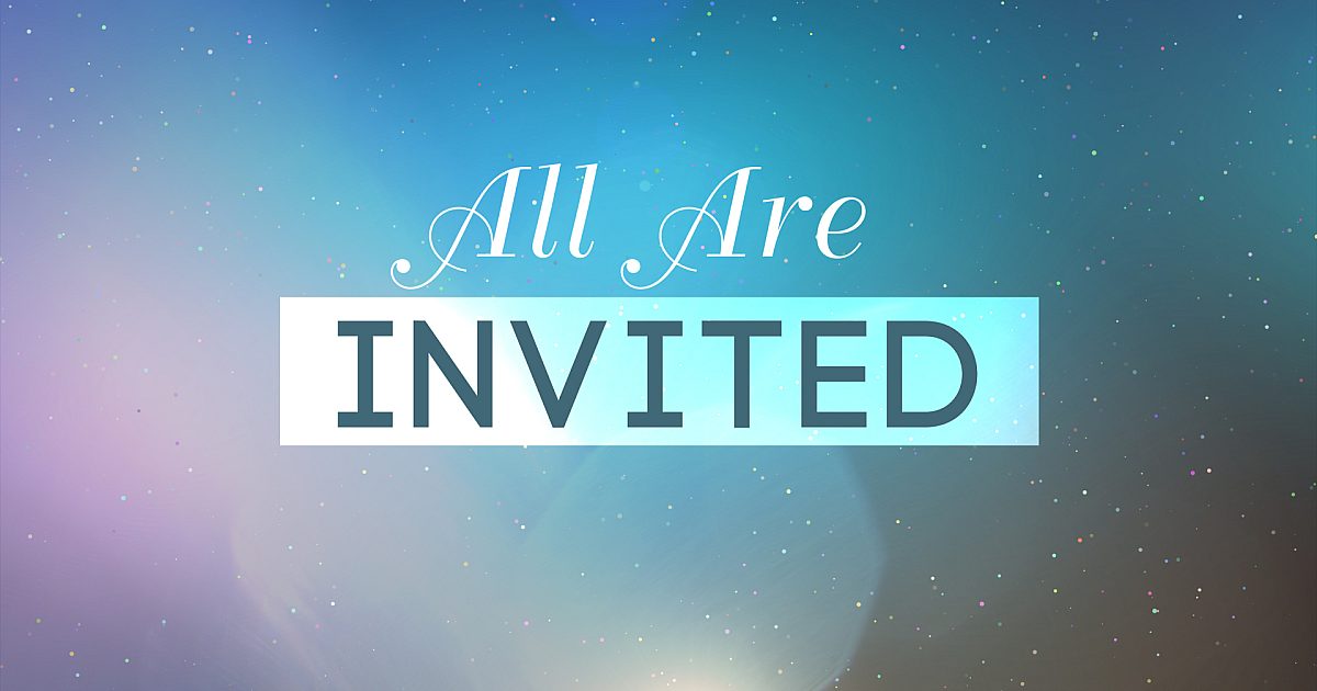 All Are Invited