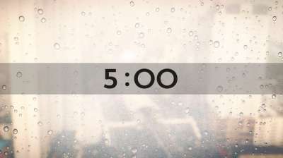 Bokeh Lights Countdown