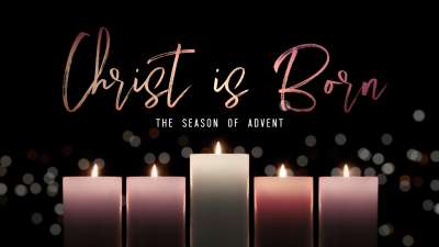 Advent Candlelight Christ Is Born