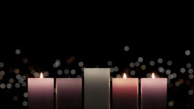 Advent Candlelight Joy Candles