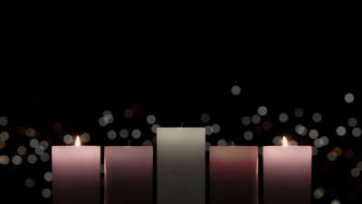 Advent Candlelight Love Candles