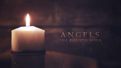 Advent Candles Angels