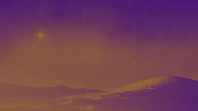 Amber Christmas Star 01