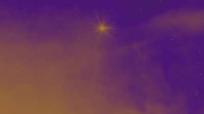 Amber Christmas Star 03