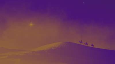 Amber Christmas Wisemen