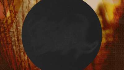 Autumn Grid Circle Big