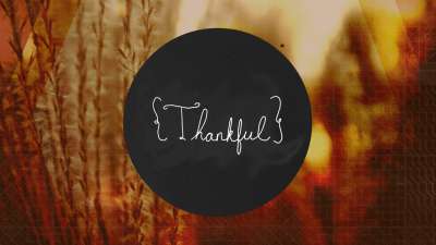 Autumn Grid Thankful