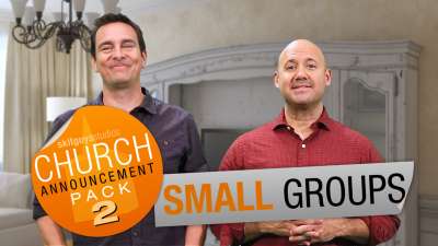Church announcement 2: Small Groups