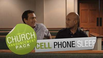 Church Announcement: Cell Phone Sleep