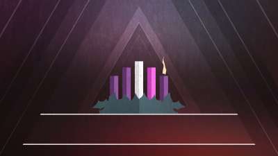 Christmas Advent Candles Week 01 Blank