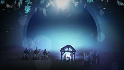 Christmas Background Loop Vol 4