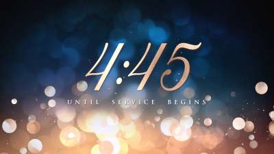 Christmas Bokeh Countdown