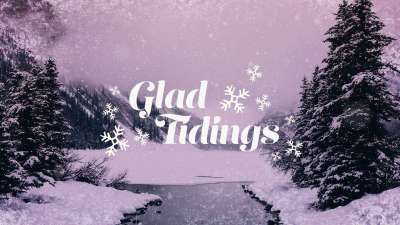Christmas Cheer Glad Tidings