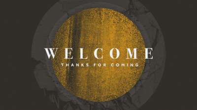 Classic Holy Week Welcome