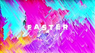 Color Strokes Easter