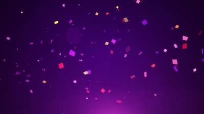 Confetti Purple