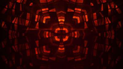 Cross Glass Fire Star