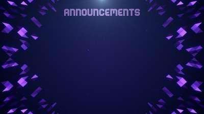 Crystal Patterns Announcements