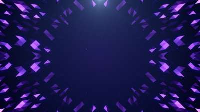 Crystal Patterns Deep Purple