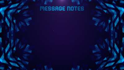Crystal Patterns Message Notes