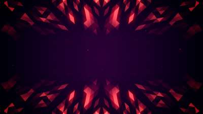 Crystal Patterns Red Depths