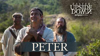 Easter Upside Down: Peter