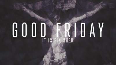 Easter Glass Good Friday