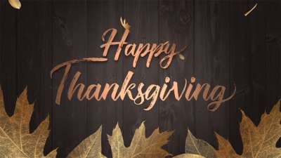 Golden Leaves Thanksgiving