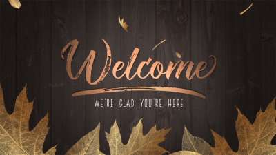 Golden Leaves Welcome