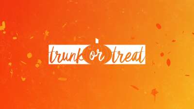 Gradient Leaves Trunk Or Treat