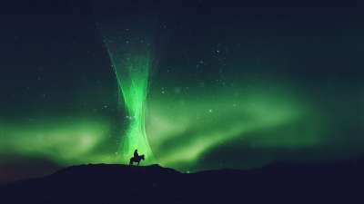 Holy Week Glow Silhouette