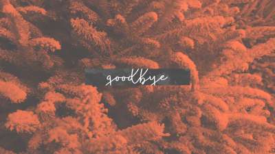 Modern Winter Trees Closing