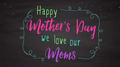 Mother's Day Chalk Mothers Day