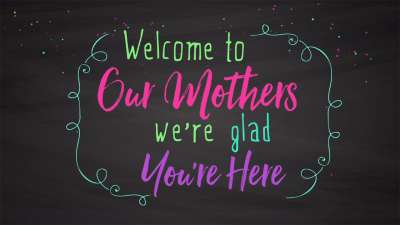 Mother's Day Chalk Welcome