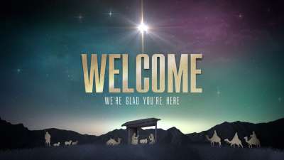 Nativity Christmas Welcome