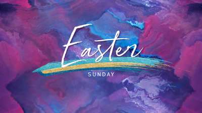 Painted Easter Sunday