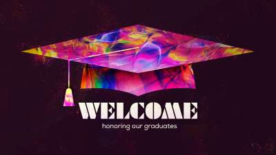 Painted Graduation Welcome