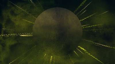 Particle Rays Palm Sunday 04