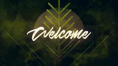 Particle Rays Palm Sunday Welcome