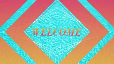 Poolside Summer Welcome