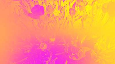 Radiant Gradient Flowers 04