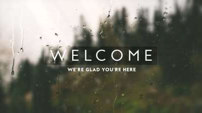 Rainy Day Welcome