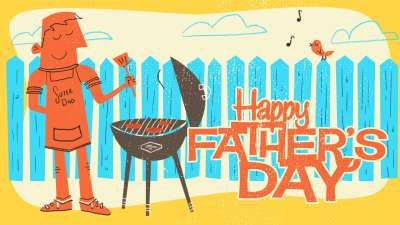 Retro Dad Happy Father's Day