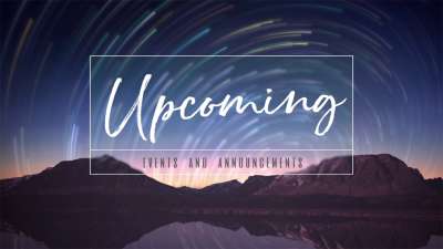 Star Trails Upcoming