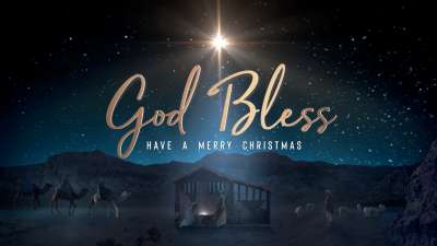 Starry Night Nativity Close