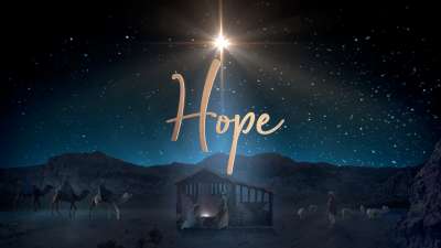 Starry Night Nativity Hope