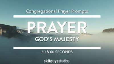 God's Majesty: Prayer