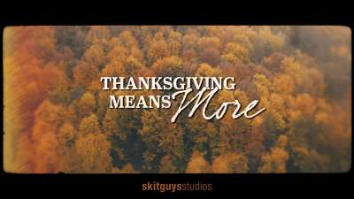 Thanksgiving Means More