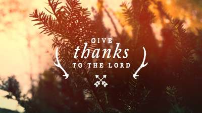 Thanksgiving Light Thanks