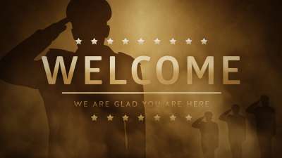 Veterans Salute Welcome